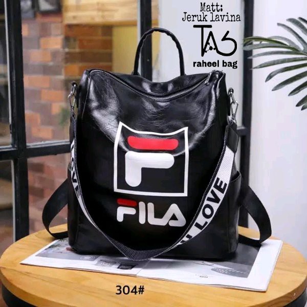 NEW RELEASE  Tas Ransel Fila Terbaru - Tas Gendong Wanita Fila Rahel     BL MURAHMERIAH
