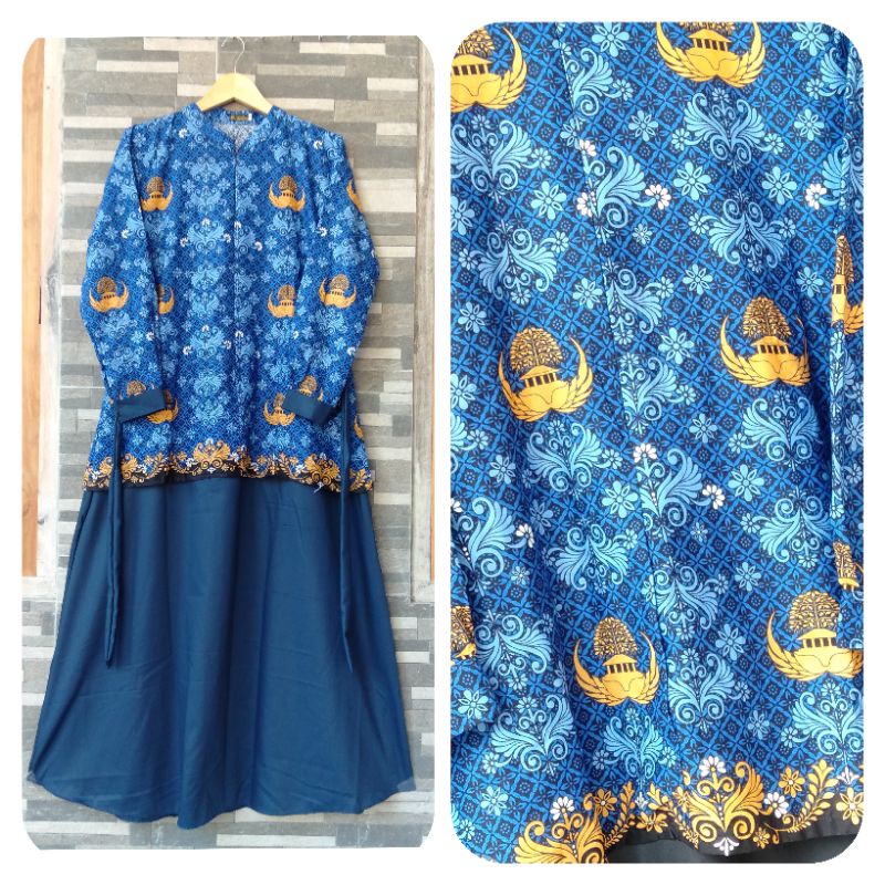 GAMIS SERAGAM PNS DINAS BATIK KORPRI TERBARU 2022 Termurah ternyaman