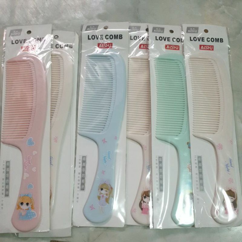 SISIR RAMBUT MOTIF UKURAN BESAR DAN KECIL