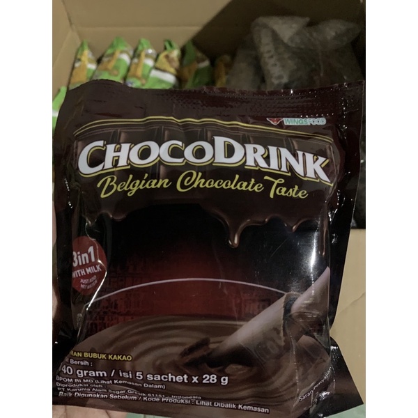 

Chocodrink 140gr isi 5 Sachet