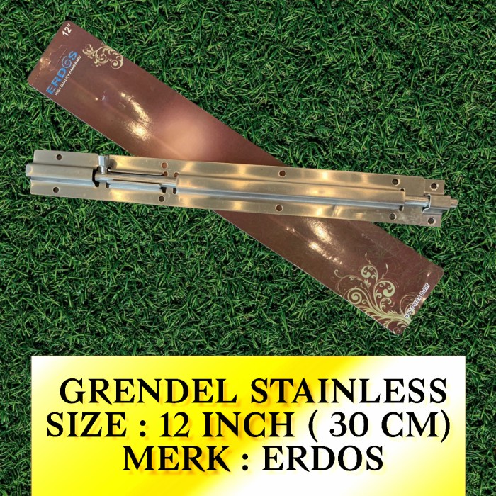 GRENDEL STAINLESS 12&quot; Inch ( 30 Cm) Blister ERDOSS