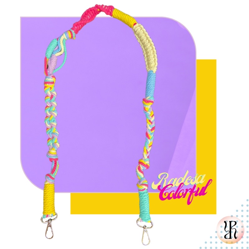 Temali Strap bag Radesa Tali tas Rainbow 6