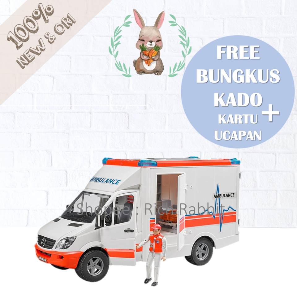 bruder ambulance accessories