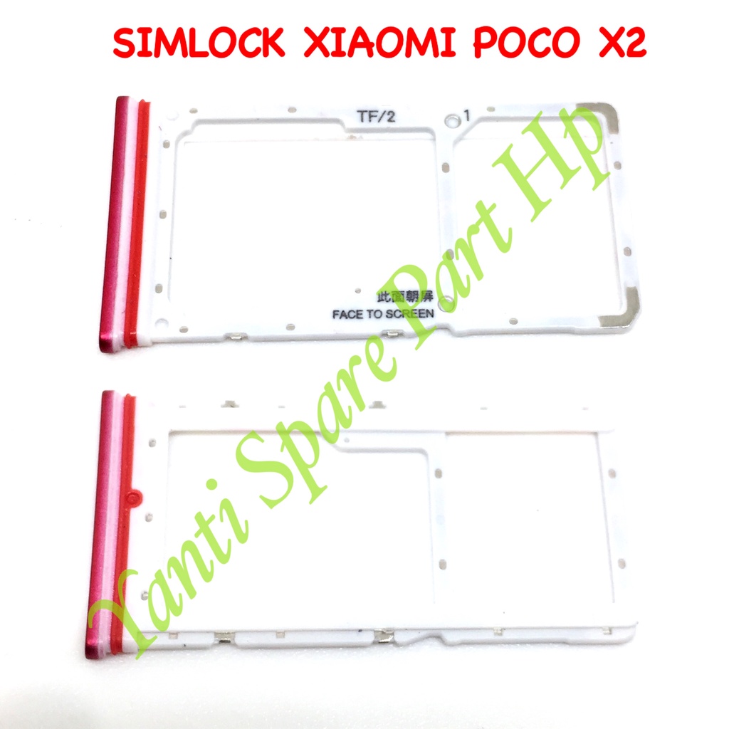 Simtray Sim Lock Xiaomi Poco X2 Redmi K30 Original Terlaris New