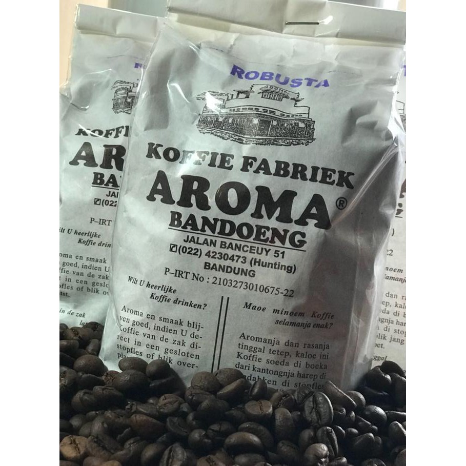 

Kopi AROMA Bandung // Robusta CUCI GUDANG