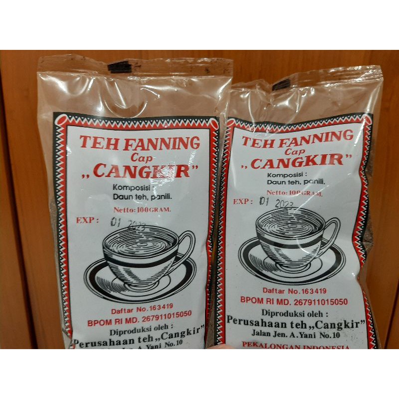 

Teh Tjangkir | Teh Fanning Bubuk 100gr