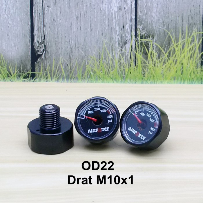BAHAN BERKUALITAS MANOMETER AIRFORCE / MANO AFC OD22 / MANO PCP 
