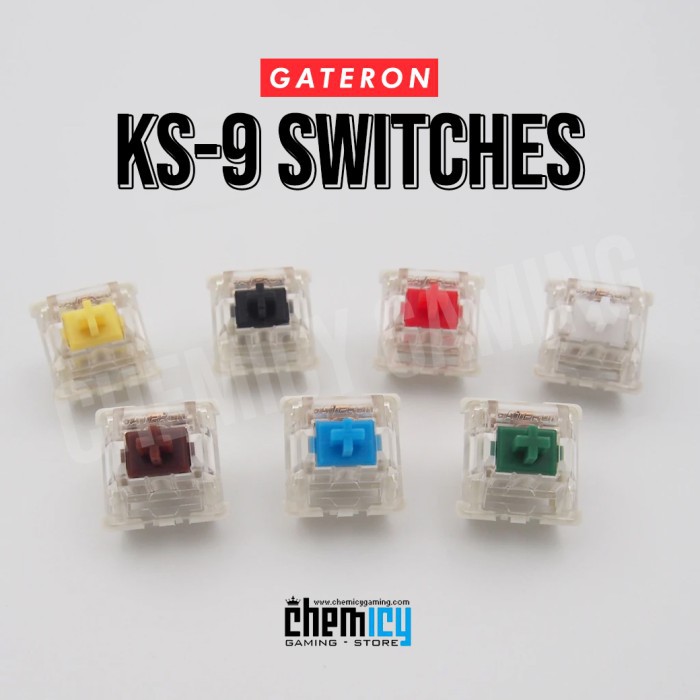 GATERON Mechanical MX Switch - Plate Mount