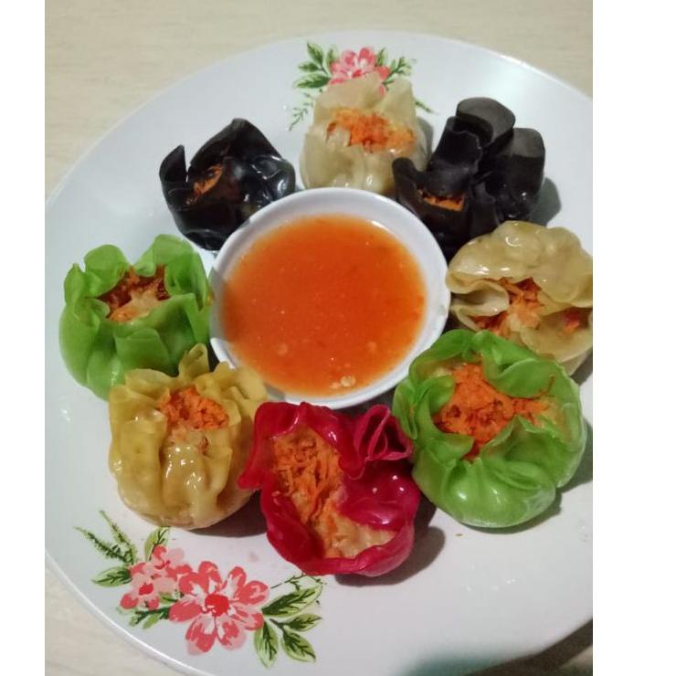 

BEST SELLER Kulit Dimsum Mix 5 warna 10cm isi 50 pcs. ㅀ