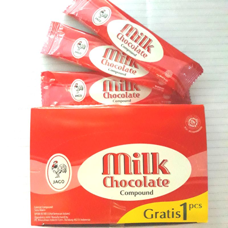 

Cokelat Milk Compound Cap Jago 15gr Milk Chocolate Jago Cokelat Ayam Jago Jadul Coklat Milk Chocolate Compound /YAP_snack001