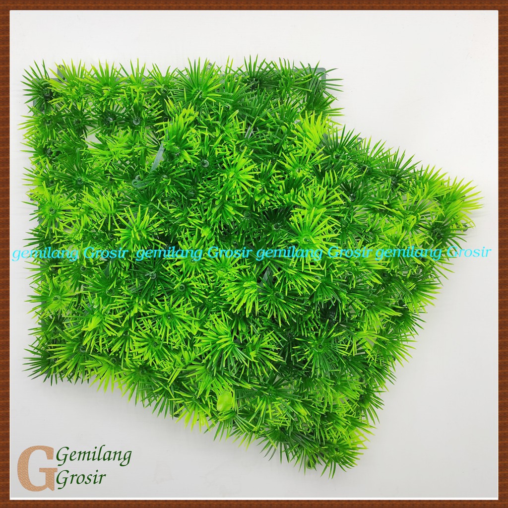 Rumput Dasar Rumput SIntetis Akuarium Aquascape Rumput Hiasan Dasar Aquarium Rumput Hias Sintetis