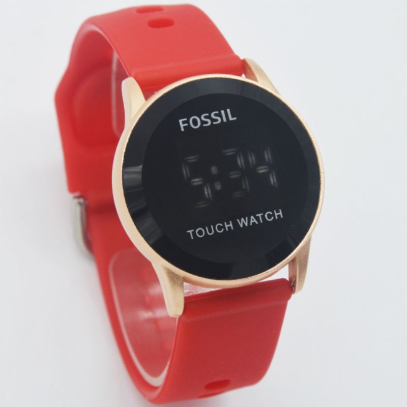 Jam Tangan Touchscreen Jam Tangan Pria Wanita Jam Tangan Rubber Digital