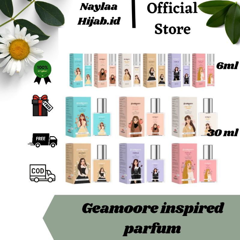 ‼️READY SIAP KIRIM‼️GEAMOORE ADDICTED SERIES PARFUM 30 ML & 6ML