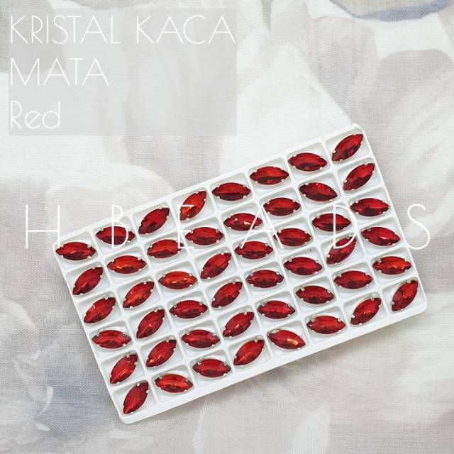 CK6 | 1 Lusin C. KACA Mata CK607 5x10 , CK608 6x12 , CK609 7x15 , CK610 9x18 mm kristal cangkang