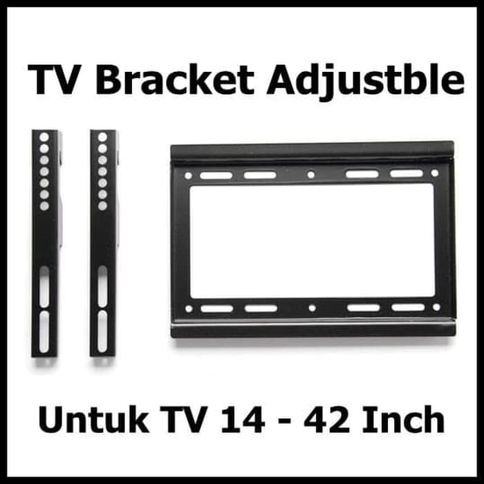 TV Bracket Adjustble Left Right 1.3m Thick 200 x 200 Pitch 14-42 inch  0 Ulasan