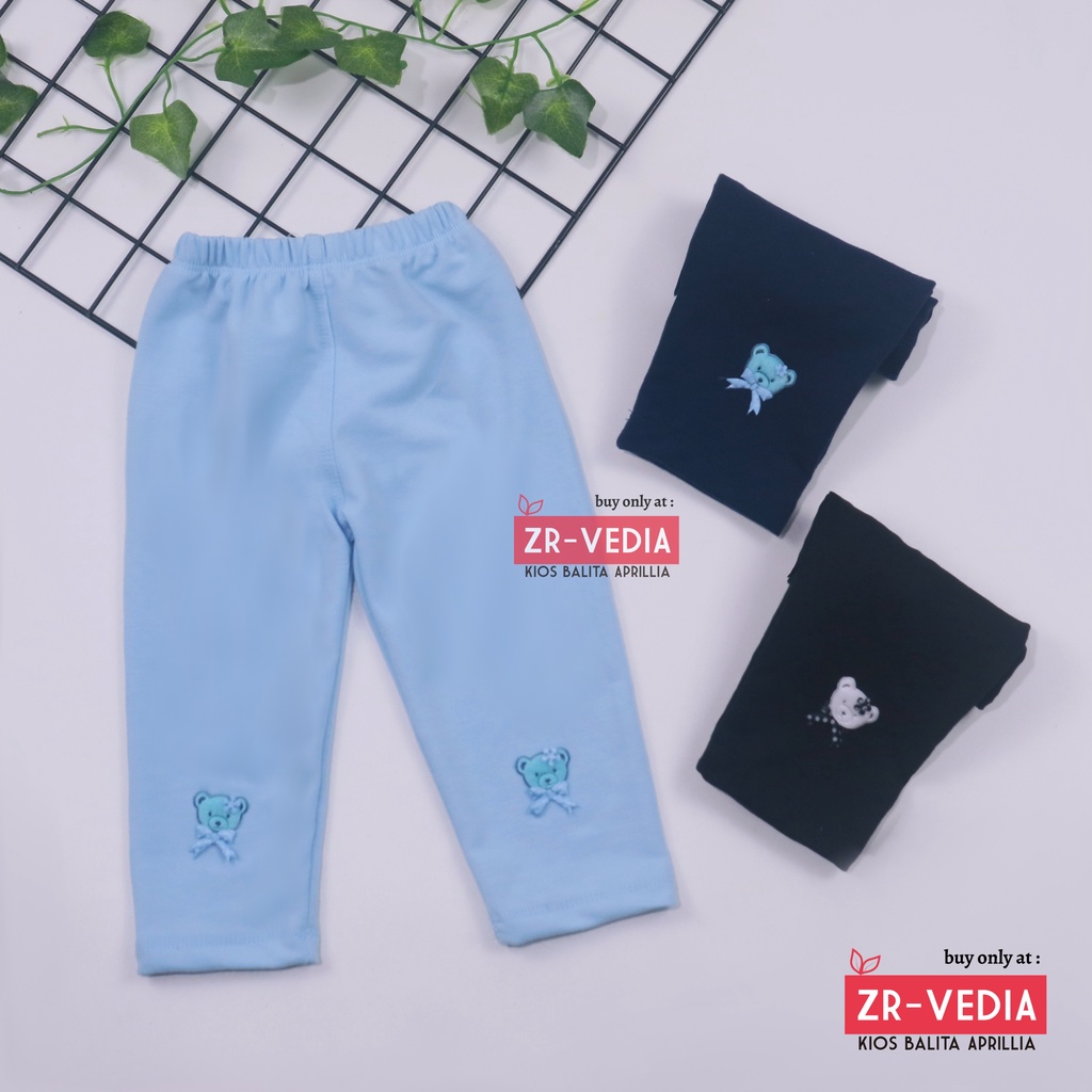 Legging Boneka uk Bayi - 4 Tahun / Premium Pants Polos Panjang Bahan Kaos Anak Perempuan Leging Lejing Laging Tebal