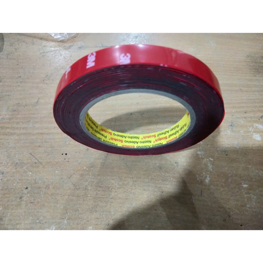 

DOUBLE TAPE ACRYLIC FOAM TAPE 3M 5666 OR 3M 4218 GREY 12MM X 4.5M