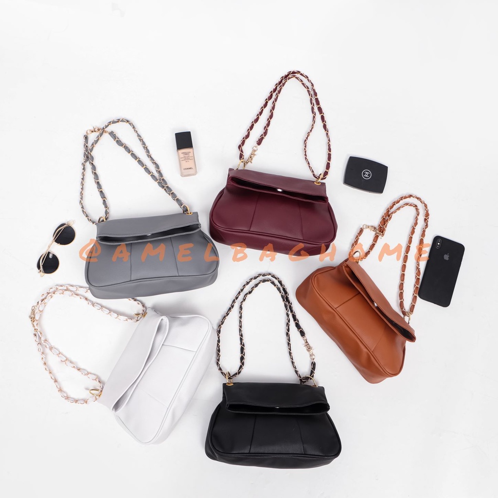 AMELBAGHOME - ODETTA BAG - Tas Selempang Wanita - Tas Slingbag Fashion Terbaru