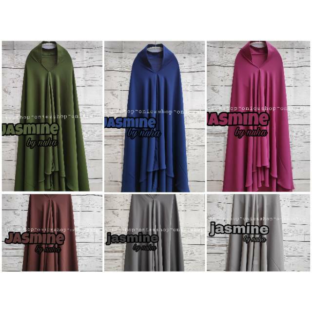 Khimar Jumbo Syari Jasmine by Nuha