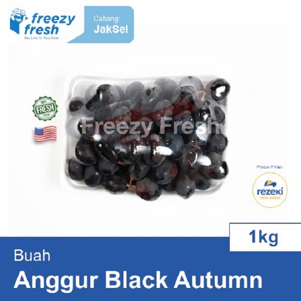 Jual Anggur Hitam Black Autumn 1 Kilo Shopee Indonesia 