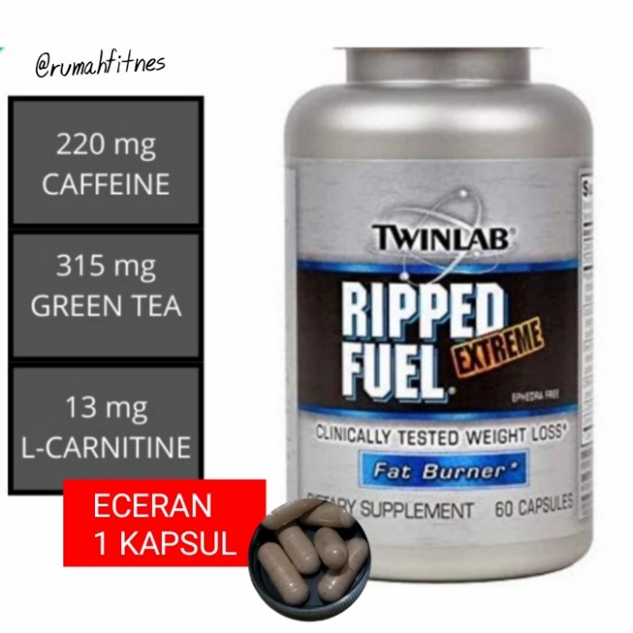 TERBAIK TWINLAB RIPPED FUEL HYDROXYCUT ECER