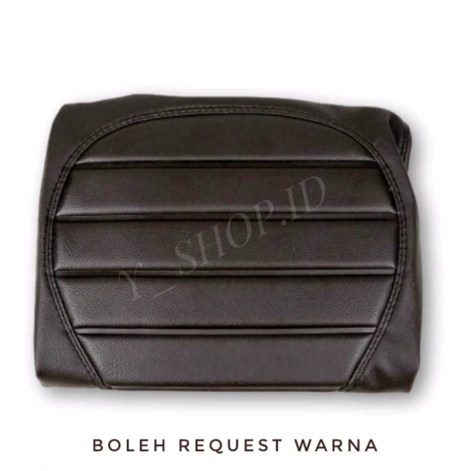Cover Kulit Jok Motor Scoopy Genio Gear Fino Beat Xride Fazio Costum Caferacer Kulit MBtech