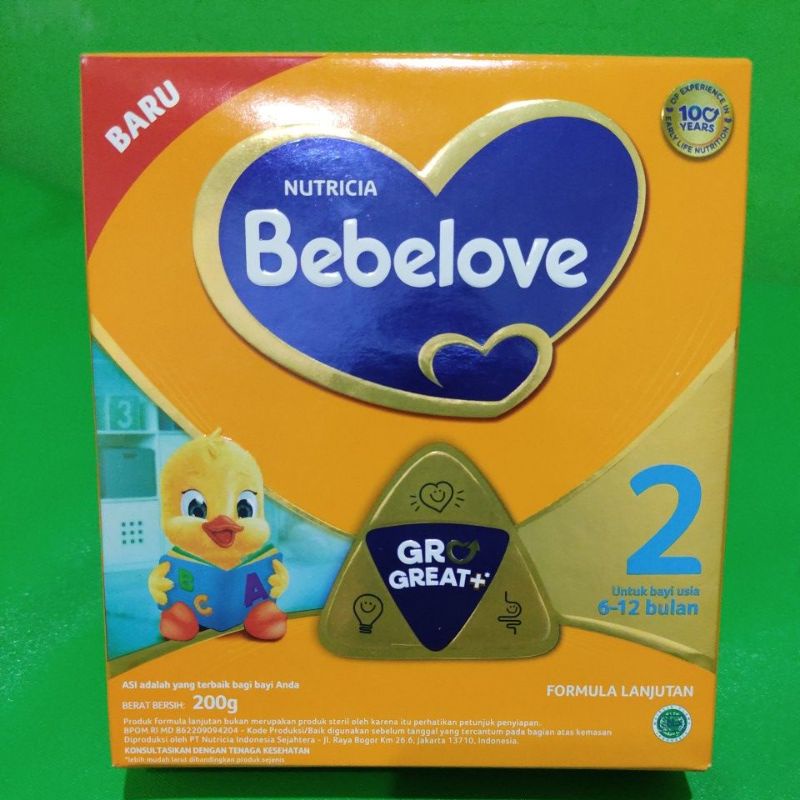 

susu bayi Bebelove 2 usia 6-12bln, 200gr