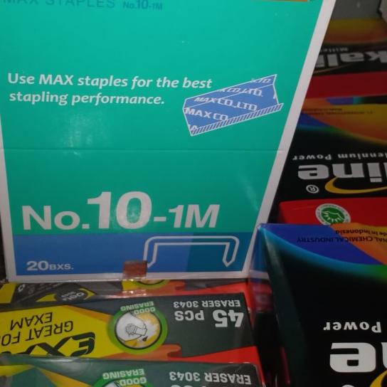 

➫ Isi staples MAX no-10 /pack ☏