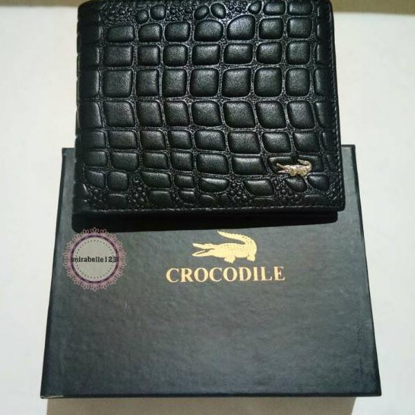 DOMPET PRIA KULIT CROCODILE IMPORT ,.,