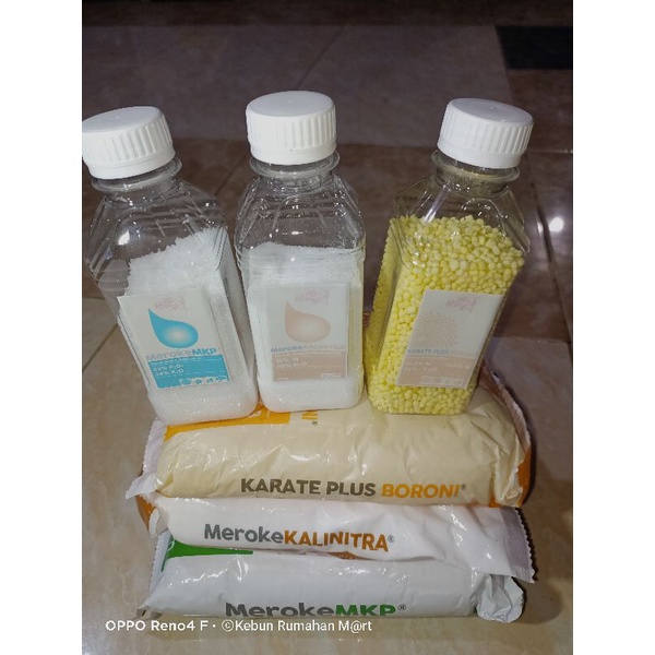 Pupuk Pembuahan/Generativ MKP, KNO3, Boron