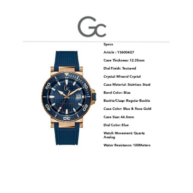 GUESS COLLECTION Gc artikel Y36004G7