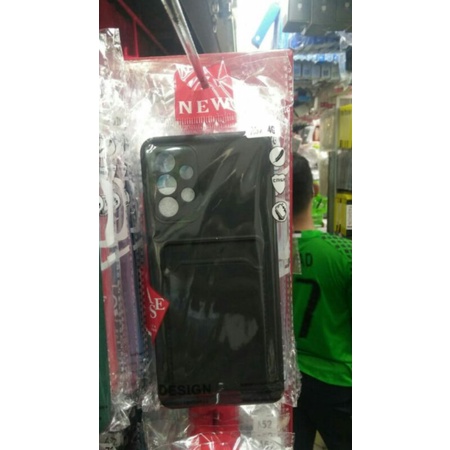 SOFTCASE MACARON SLOT CARD CASE SAMSUNG A32 4G