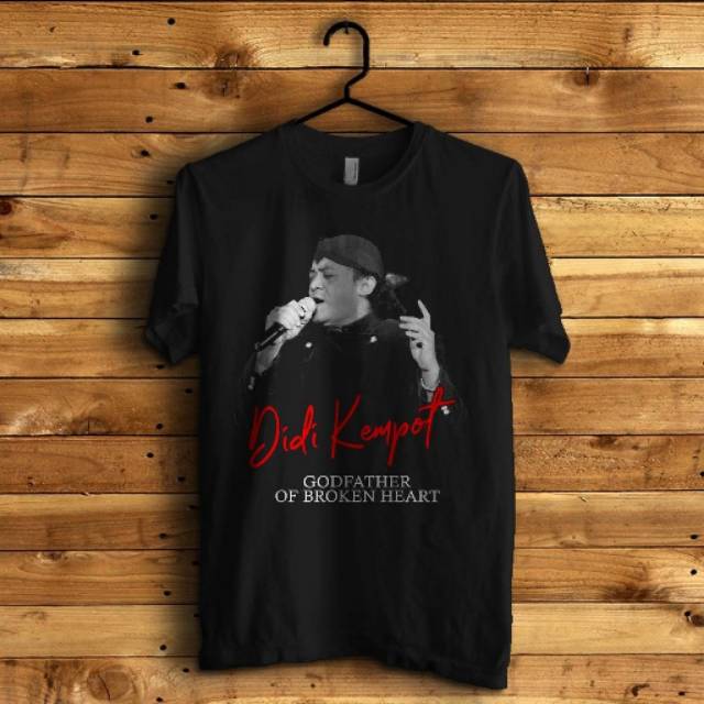 Kaos baju DIDI KEMPOT GODFATHER OF BROKEN HEART lagu campursari kata Jawa lengan panjang S - XXL