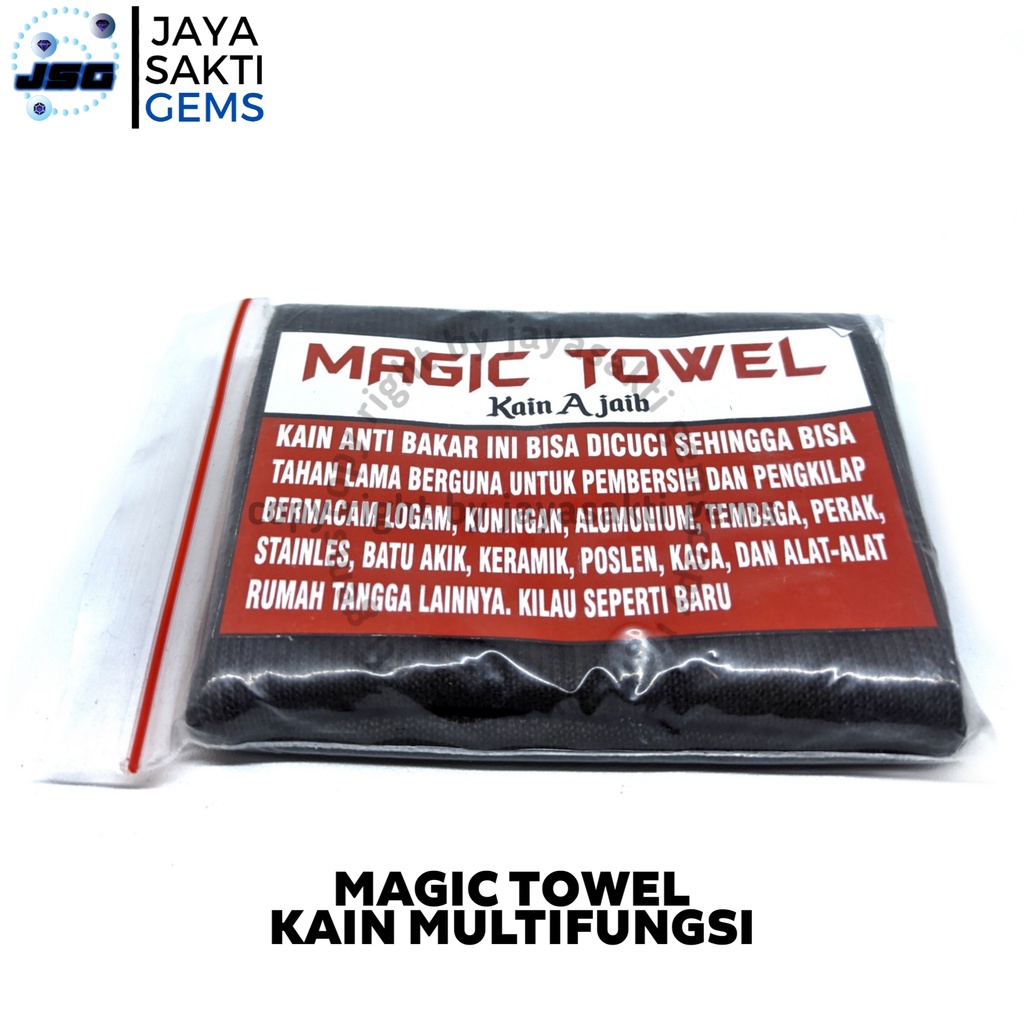 Magic Towel Kain Ajaib Multifungsi Pembersih dan Pengkilap