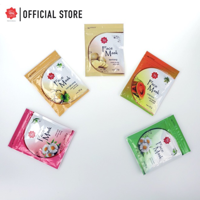 VIVA Face Mask 30gr BPOM ORIGINAL 5 VARIAN