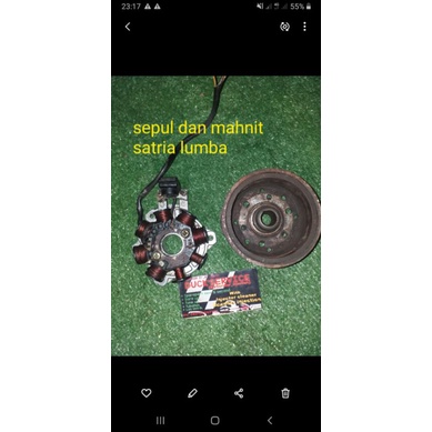 sepul satria 2tak lumba original sepul set mahnit