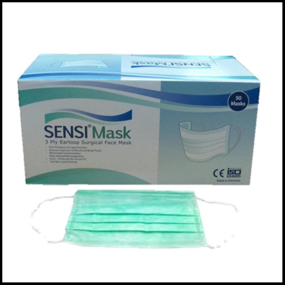 PROMO Sensi  Masker  Sensi  Mask Masker  Karet 3 Ply EarLoop 