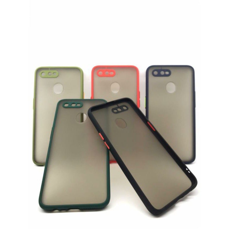 Softcase Case Doff Mate Dove Transparan Casing Silicon Oppo A12 A5S