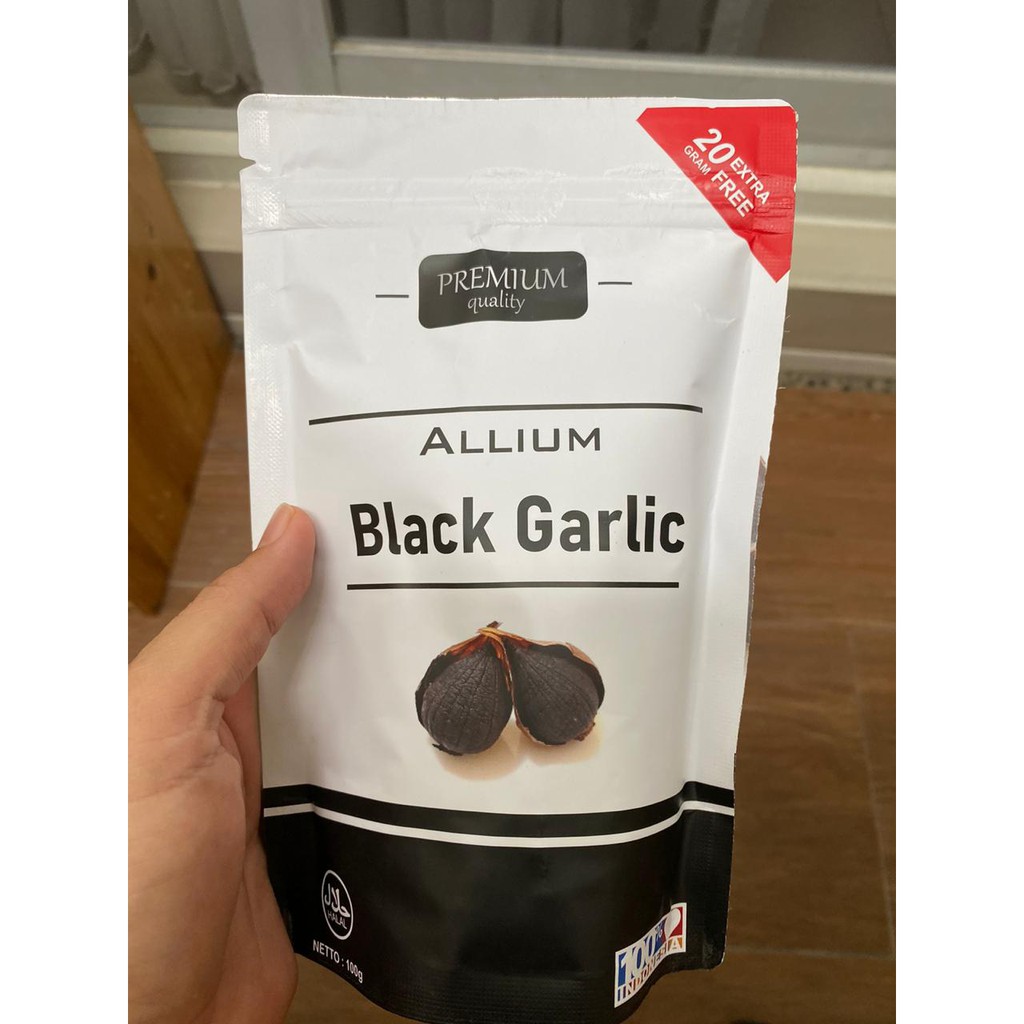 Allium Black Garlic 100 gr - Bawang Hitam Lanang - Bawang Putih Tunggal - Obat Herbal Diabetes