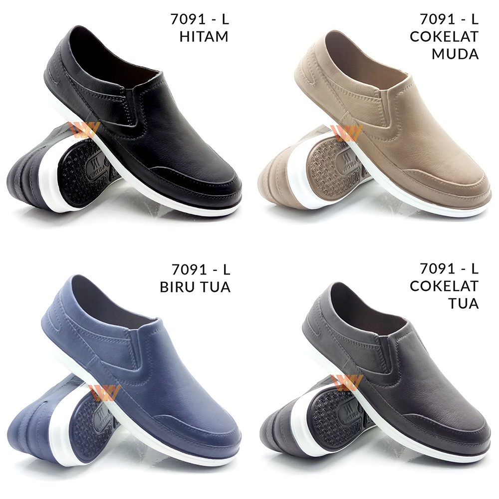 Sepatu Karet Pria / Sepatu Pantofel Karet Pria Yumeida 7091 L