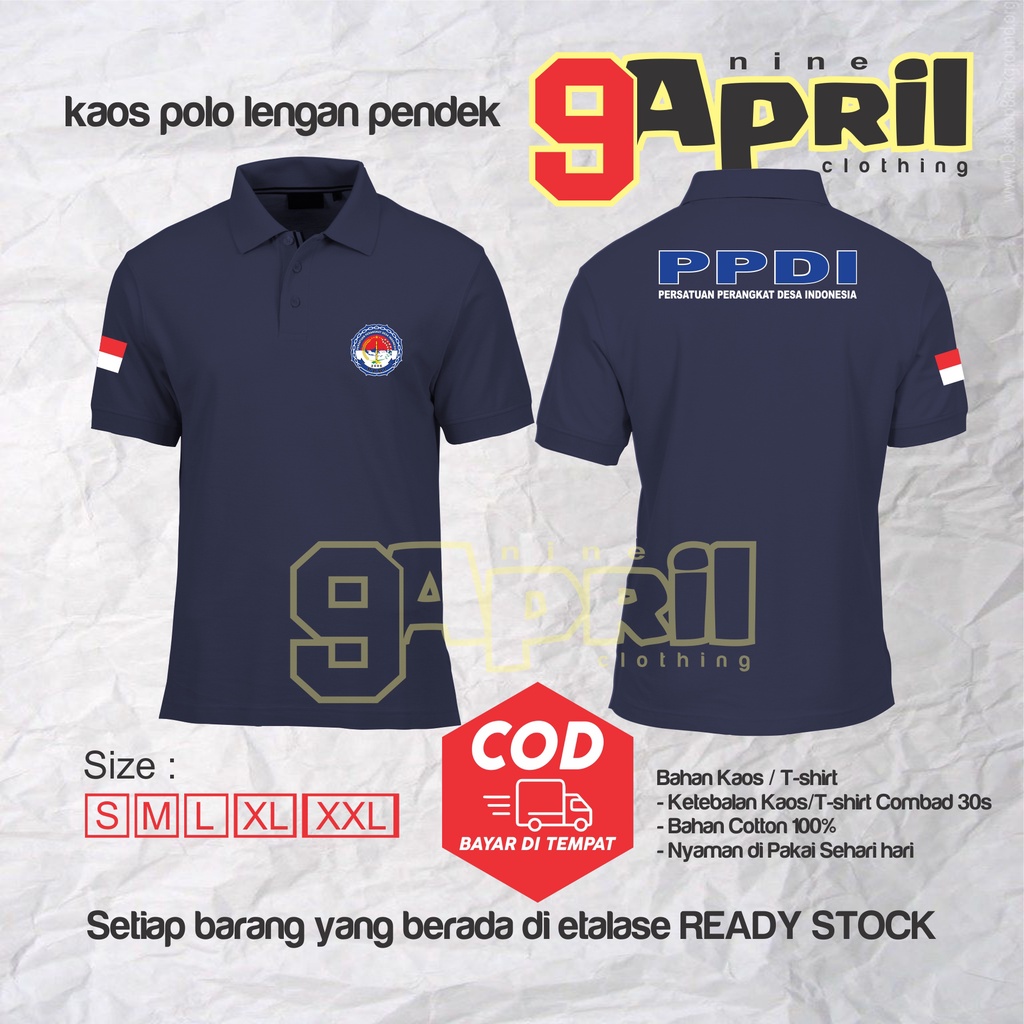 Kaos polo PPDI / perangkat desa