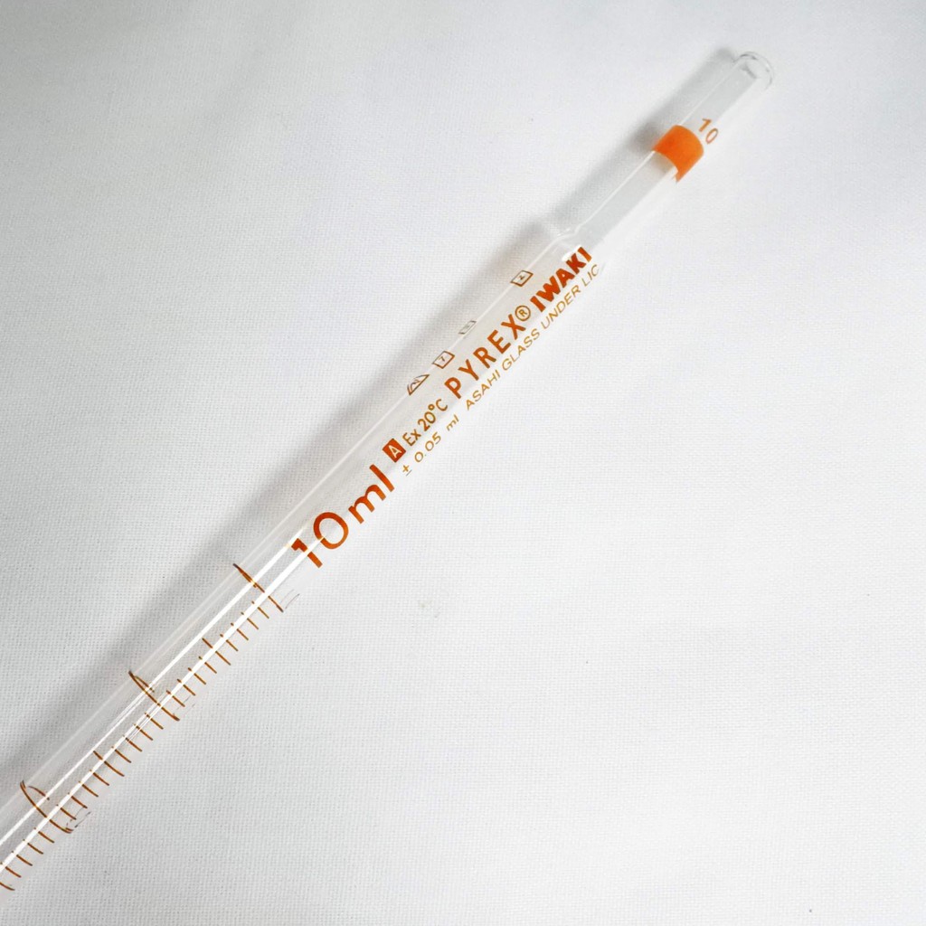 Pipet Ukur 1 ml 5 ml 10 ml 25 ml | Measuring Pipette IWAKI PYREX