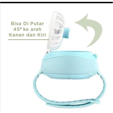 JAM TANGAN KIPAS / WATCH FAN  PORTABLE
