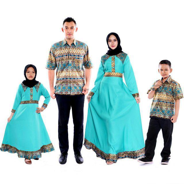 Couple keluarga•Batik couple keluarga sania ruffle ori ndoro jowi-1
