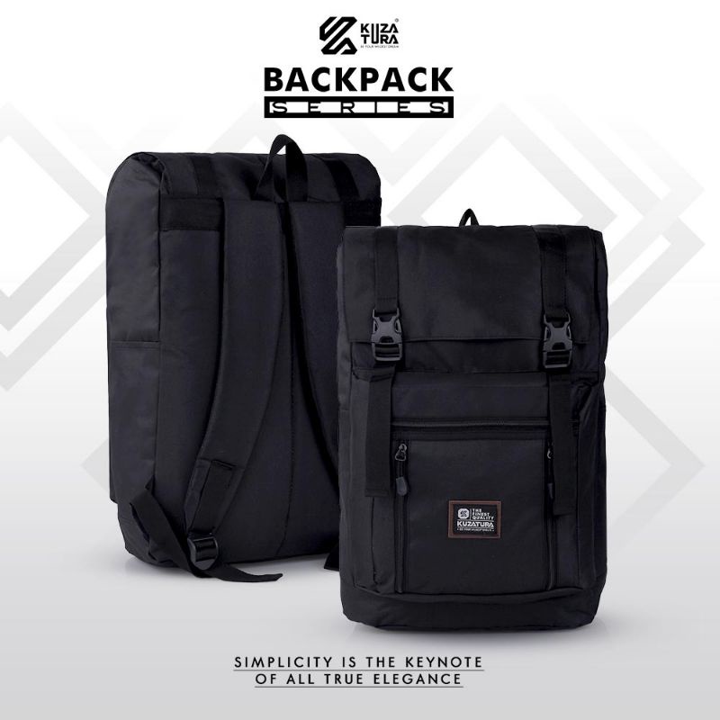 Tas Ransel Pria Tas Punggung Cowok Besar Laptop Backpack Kuliah Kerja Sekolah KZTR Original