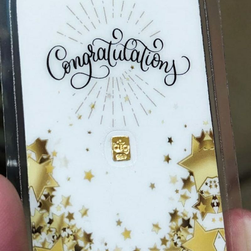 Logam Mulia BIG 24k 0.5 gram ~ Gift series