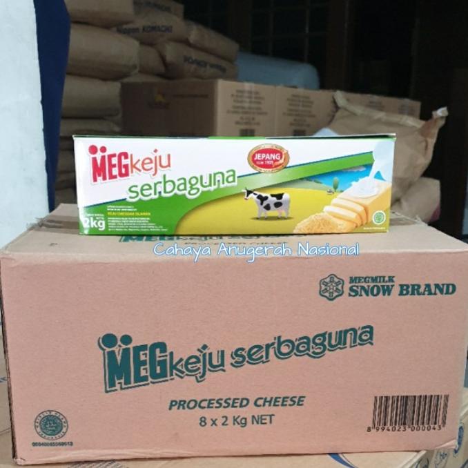 

(BISA COD) Keju MEG Cheddar Hijau Serba Guna 2kg BIG SALE Kode 1355