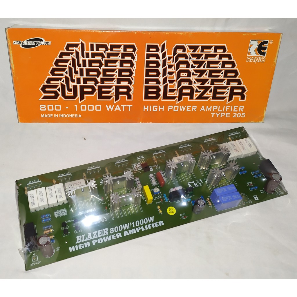 Kit Power Super Blazer 800-1000 Kit  Ranic Power Type-205