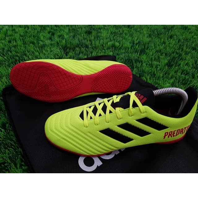 Futsal Adidas Predator Tango 18.4 IN - Volt Black Red