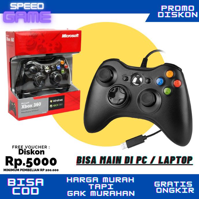 Jual Stik Stick Xbox 360 PC Controller Wired - | Shopee Indonesia